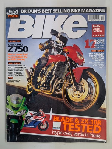 Bike magazine february 2004 - bike, uk